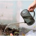 thumbnail image 3 of Plant Watering Pot Stainless Steel Long Spout Clear Watering Can Gardening Can, 3 of 10