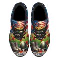 thumbnail image 2 of LeStWe Forget Memorial Day Shoes Sneakers Black Size 3.5, 2 of 7