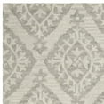 thumbnail image 5 of SAFAVIEH Micro-Loop Linton Damask Trellis Wool Area Rug, Light Grey, 4' x 6', 5 of 6