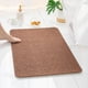 thumbnail image 5 of Alfombrilla de baño antideslizante, impermeable, para ducha o bañera. Fabricada en PVC. Marrón 50x80cm, 5 of 9