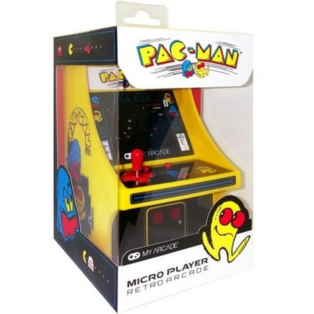 6" Collectible Retro Pac-Man Micro Player