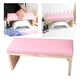 thumbnail image 5 of Almohadilla de descanso para manos de manicura/alfombrilla de mano Soporte de mesa Almohada de mano estable Escritorio Uña Mesa rosa, 5 of 9