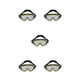 thumbnail image 2 of Eigraketly Gafas ajustables de natación impermeables profesionales, gafas de piscina portátiles Unisex, accesorios para deportes acuáticos Type5 NO5, 2 of 6