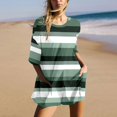 thumbnail image 2 of YDLCAFD Women Gradient Print Short Sleeve Jumpsuit Short Loose Backless Jumpsuits Rompers XXL, 2 of 7