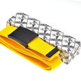 thumbnail image 6 of Golf Belt Canvas webbing Flip-Top Solid black Buckle (Yellow), 6 of 6