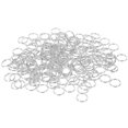 thumbnail image 3 of 200Pcs Metal Split Rings Small Round Key Rings Metal Keychain Rings Keychain Round Key Rings, 3 of 4