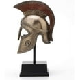 thumbnail image 4 of Veronese Design Spartan Hoplite Helmet Cold Cast Resin Bronze Finish Sculpture 8 1/4 In, 4 of 5