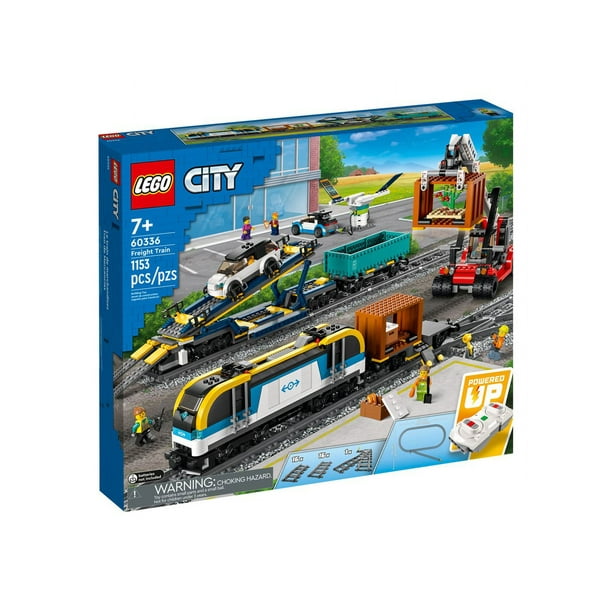 Lego City Freight Train Toy Remote Control Sounds Set 60336 : Target