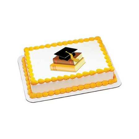 Graduation Quarter Sheet Edible Cake Topper (Each ...