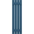 thumbnail image 5 of Ekena Millwork 15 1/2"W x 69"H Americraft Four Board (2 Batten) Exterior Real Wood Spaced Board-n-Batten Shutters (Per Pair), Sojourn Blue, 5 of 10