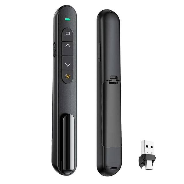 CLICKER INALÁMBRICO PARA PRESENTACIONES QUI RF 2.4GHz USB-C