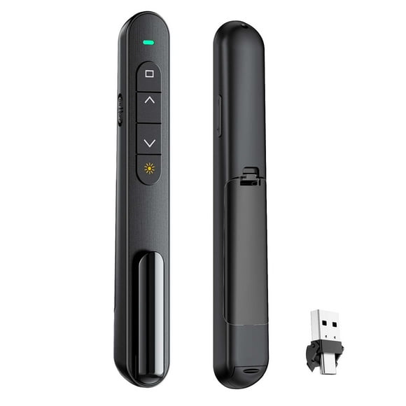 CLICKER INALÁMBRICO PARA PRESENTACIONES QUI RF 2.4GHz USB-C