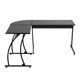 thumbnail image 4 of Escritorio en forma L Negro, Escritorio Grande(147*112*74cm) HOMEMAKE FURNITURE Industrial, 4 of 5