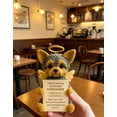 thumbnail image 5 of Handmade Crochet Yorkshire Terrier Angel Figurine – Emotional Support Keepsake with Halo & Wings, Memorial Gift for Pet Lovers (8cm Tall), 5 of 5