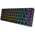 thumbnail image 2 of Teclado Gamer HK Gaming  GK61 Retroiluminado RGB -Negro, 2 of 2