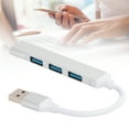 thumbnail image 4 of USB Hub, 4-Port USB 3.0 Hub Driver-free Portable Supports Hot Plugging  For  Pro , PC For Flash Drive Mobile HDD, 4 of 8