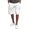 ☪363-White, variant on Nuoqisi Summer Mens Cargo Sweat Shorts Casual Elastic Waist Drawstring Gym Relaxed Fit Athletic Jogger Shorts with Pockets