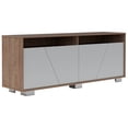 thumbnail image 3 of Mueble Mesa Fraktal P/ TV 70pulg Miel Blanco Excelsior, 3 of 5