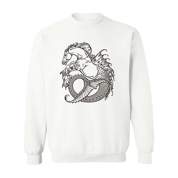 Hippocampus . Sweatshirt Men -Image by Shutterstock, Male 5X-Large