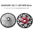 thumbnail image 3 of Cassette de Vitesse Sans Effort, Acier Haute Résistance pour une Robustesse Imbattable, Cassette à Installation Facile avec Rouages pour Mise à Niveau Immédiate, Optimisée pour Shimano et MTB Adventures, 3 of 5