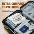 thumbnail image 4 of Newbealer Travel Iron for Clothes,100V-240V Portable Mini Ironing Machine with Non-Stick Soleplate,0.8lb Ultra-Lightweight,302°F Small Iron for Sewing,Quilting and Handcraft, 4 of 10