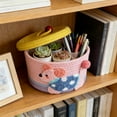 thumbnail image 5 of Honmine Hand Woven Storage Basket, Rope Covered Decorative Box with Lid, Cute Organizer for Snack and Toy Storage, Souvenir Gift Basket for Party and Home, 5 of 6