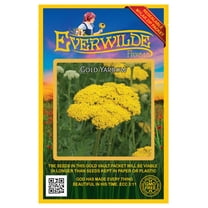 Everwilde Farms - 2000 Gold Yarrow Wildflower Seeds - Gold Vault Seed Packet