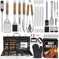 thumbnail image 1 of Set de accesorios para parrilla BBQ de acero inoxidable de 38 piezas Cifaisi, 1 of 9