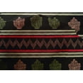 thumbnail image 4 of oneOone Coton Soie Tissu Stripechevron & Tree Block Tissu Imprimé 1 Yard 42 Inch Wide, 4 of 4