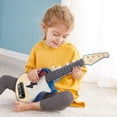 thumbnail image 4 of Hape Learn with Lights Electronic Ukulele Teaching Musical Instrument, Blue, 4 of 5
