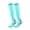 B, variant on Cycling Compression Socks, Outdoor Support Stockings, Fitness Long Tube Hosiery, Unisex Elastic Pressure Comfortable Leg Care Socks for Running Riding Exercise Fatigue Relief Practical Socks,Blue,L