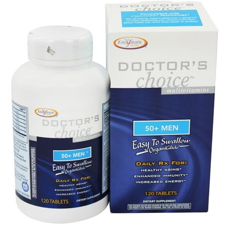 UPC 763948000920 product image for Enzymatic Therapy - Doctor's Choice Multivitamin For 50-Plus Men - 120 Tablets | upcitemdb.com