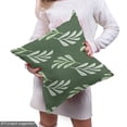 thumbnail image 5 of Ambesonne Vintage Fabric by the Yard Upholstery, Pastel Branches Leaves Art, 1 Yard, Laurel Green White Grey, 5 of 5