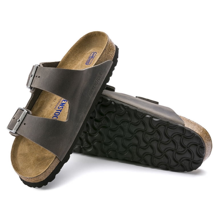 Birkenstock Bundle Men’s 9 Ladies 11 Blue Black Brown gray set of 3 Milano Oiled Leather in Color Insignia Blue | BIRKENSTOCK US main image 3