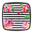 thumbnail image 1 of 4 Pcs Square Cabinet Handle Cupboard Knob Drawer Pulls Handle Tropical Stripe Floral Drawer Knobs with Screws Furniture Decoration, 1 of 7