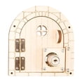 thumbnail image 2 of Junta ocupada para pequeños Habilidades motoras finas Juguetes Juguete sensorial de madera Piezas de bricolaje para desarrollar paciencia Setm R , puerta arqueada CUTICAT material de tablero ocupado, 2 of 8
