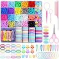 thumbnail image 1 of QJUHUNG 1543/1544-Piece Hair Accessory Set  Elastic Bands  Cotton Hair Ties  Styling Tools  Butterfly Clips - Curl Enhancing  Unscented  Normal Hair-Compatible  Versatile Hair Styling Kit, 1 of 6