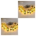 thumbnail image 2 of sweethay Festival Strip Lamp Decor Iluminación para el hogar Adorno LED Light String, Tipo E, 1.65 Metros, 10 Luces Ramadán E 1.65m 10 LED 2piezas sweethay CBP175208, 2 of 6
