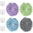 thumbnail image 1 of wonima11 Silicone Body Scrubber, New Scrubbies for Body,Premium Soft Silicone Body Scrubber Shower Bath Brush,Scrubbies The Sud Bud,for All Skin Types (Medium, Count, 4), 1 of 1