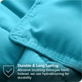 thumbnail image 6 of Bare Home 5-Piece Bed-in-a-Bag - Twin, Aqua with White Sheet Set, 6 of 7