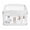 White, variant on SHOUFTW 24in Dog Playpen, 4 Panels for Indoor Outdoor, Foldable Portable Pet Pen for Small Dogs, Black