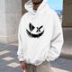 thumbnail image 1 of Sudadera con capucha para mujer, estampada, cuello redondo, manga larga, sudadera con capucha, camiseta, blusa, blusa de poliéster para hombre, 1 of 5