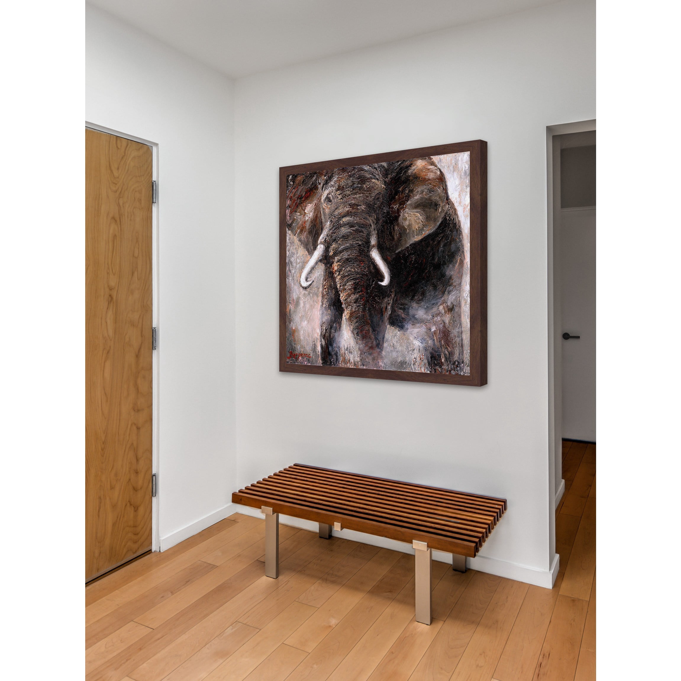 Marmont Hill "Brave" by Bergerac Framed Painting Print
