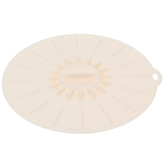 STRANDCHIC Food Grade Silicone Spill Stopper Lid, Universal Pot and Bowl Cover, , Reusable Kitchen Accessory