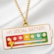thumbnail image 3 of Collar de energía de batería Pin social Pin de solapa Pin emocional para todas las ocasiones (-) Blanco, 3 of 5