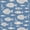 ARN8465-INDIGO FISH, variant on GENIMO 2'x3' Area Rug for Entryway, Machine Washable Non Slip Low Pile Indoor Door Mat for Front Door Kitchen Bathroom, Natural Animal Print, Slate Blue