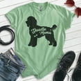 thumbnail image 2 of Doodle Mama T-shirt, Unisex Women's Shirt, Golden Doodle Owner, Best Dog Mama Gift, Heather Apple Green, 3X-Large, 2 of 6