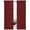 Dark Red, variant on Vintage Dark Gray Semi Sheer Window Curtains 84 Inches Long, Farmhouse Retro Solid Color Linen Texture Rod Pocket Voile Silky Chiffon Curtain Light Filtering Drapes for Living Room, 52"x84", 2 Panels