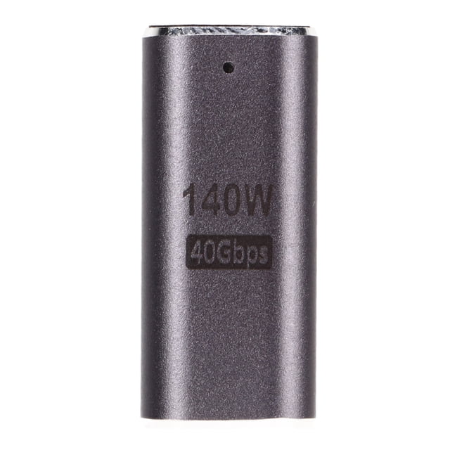 Adaptador USB C de 90 grados 140W 40Gbps 8K 120HZ Tipo de transmisión de alta velocidad Adaptador magnético C