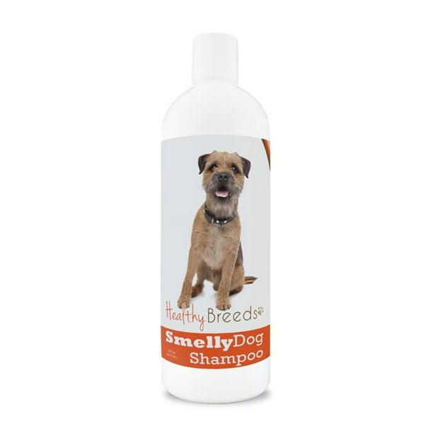 Healthy Breeds 840235161080 Border Terrier Shampoing au Bicarbonate de Soude pour Chien Malodorant